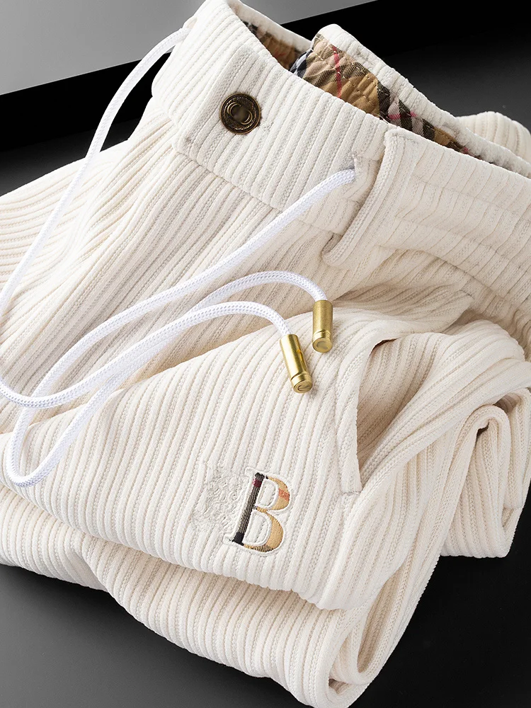 Soft Comfortable Men's Corduroy Sport Pants Autumn Winter New Sle Straight Leg Stripe Casual Faion Trousers
Soft Comfortable Men's Corduroy Sport Pants Autumn Winter New Sle Straight Leg Stripe Casual Faion Trousers