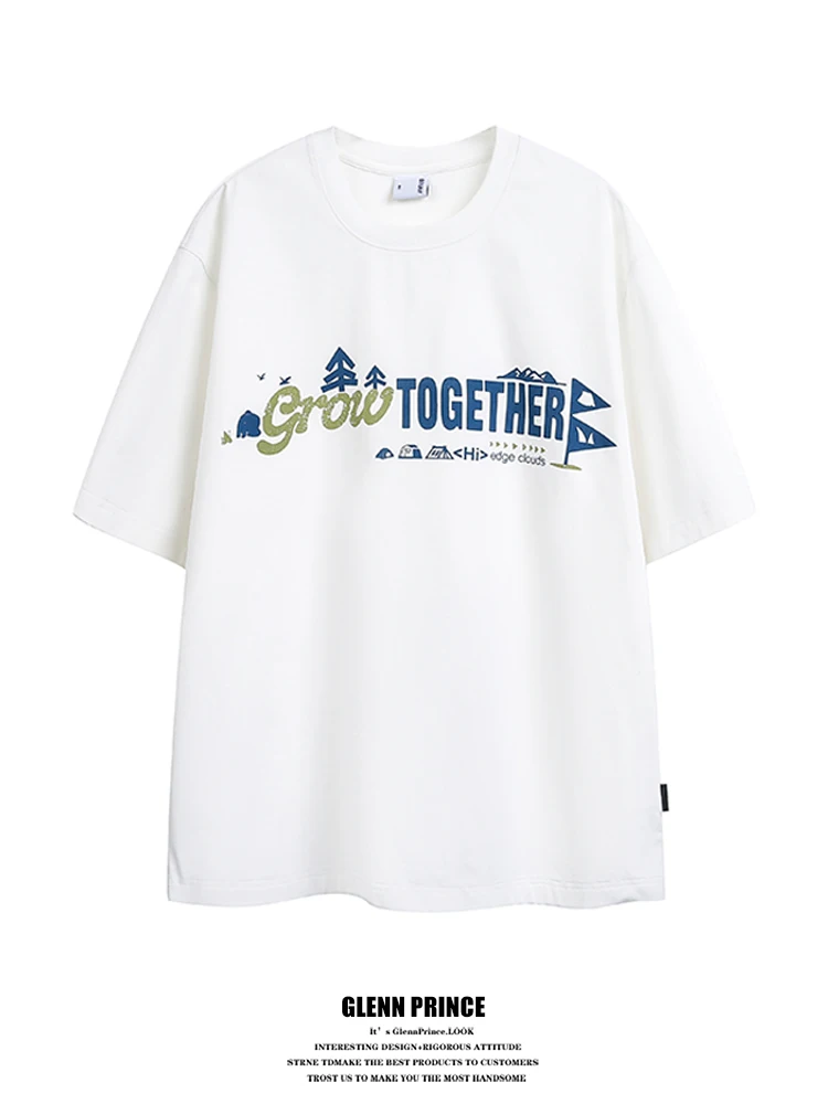 Loose Fit Men's T-Shirt Short Sleeve Letter Print Retro Outdoor Style Summer Streetwear Couple's Casual Polyester Fiber
Loose Fit Men's T-Shirt Short Sleeve Letter Print Retro Outdoor Style Summer Streetwear Couple's Casual Polyester Fiber