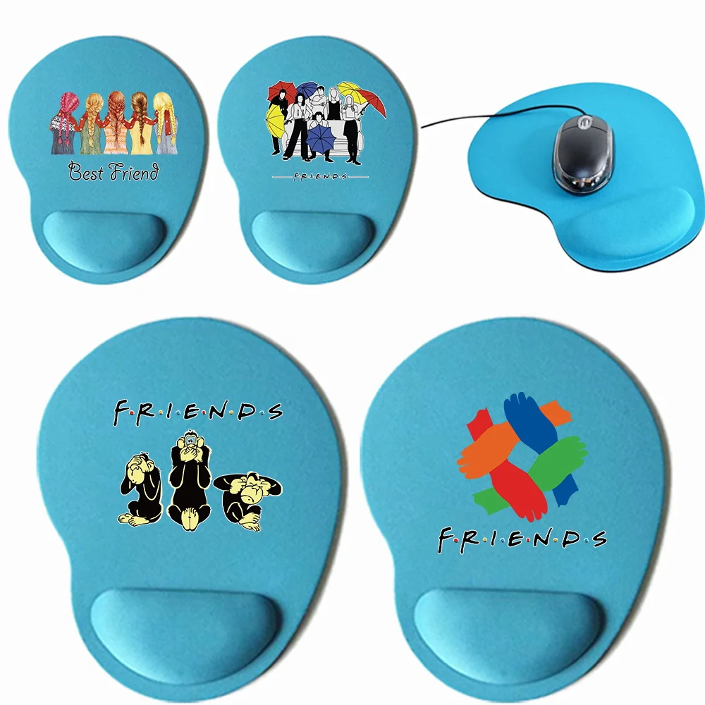 Wrist Mouse Pad Simple Blue Color Comfortable Thick Sponge Desk Mat Printing Friendship Series Office Desk Pad Gaming
Wrist Mouse Pad Simple Blue Color Comfortable Thick Sponge Desk Mat Printing Friendship Series Office Desk Pad Gaming