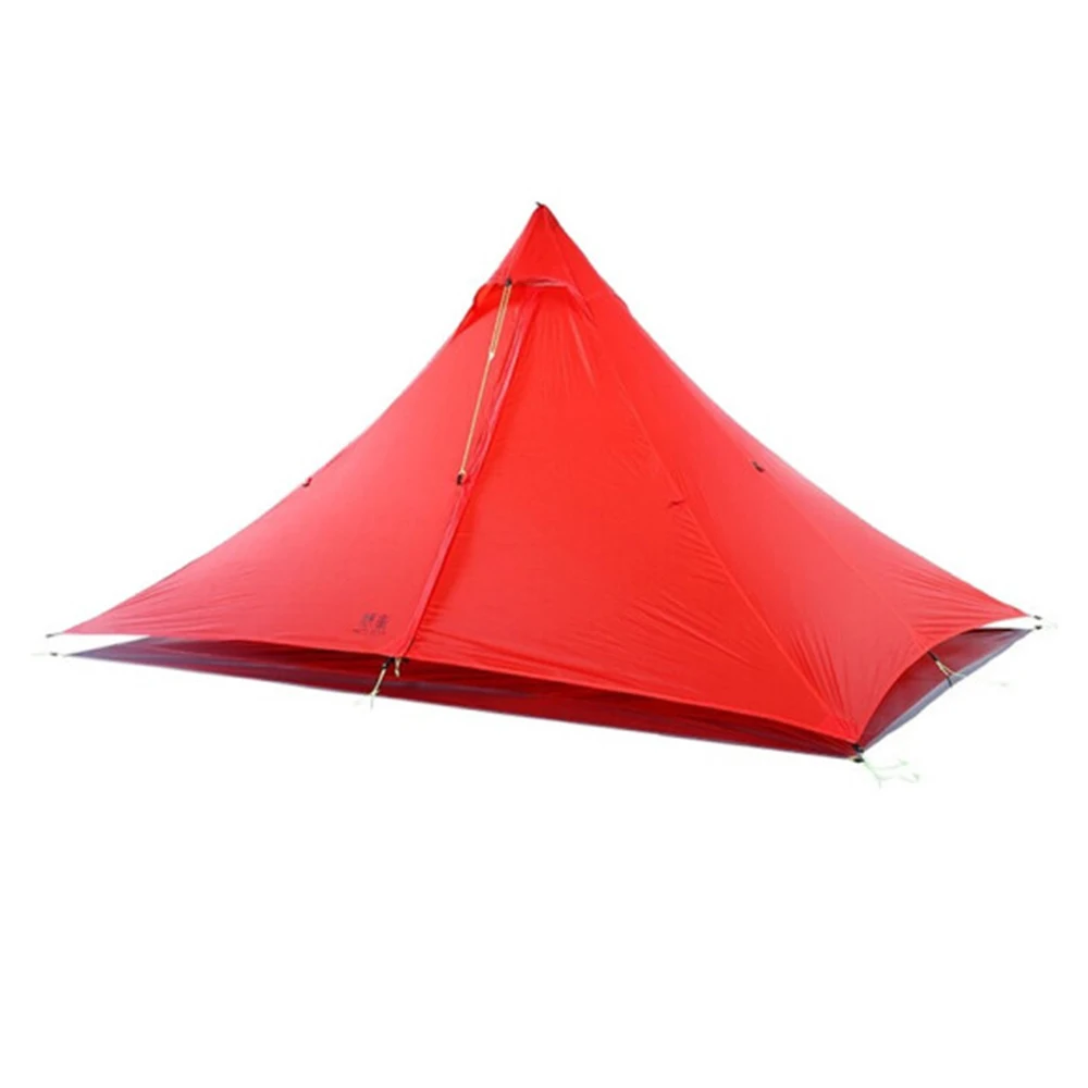 Weatherproof 1-2 Person Pyramid Tent: Double Silicon Lightweight Design for Outdoor Camping Trekking
Weatherproof 1-2 Person Pyramid Tent: Double Silicon Lightweight Design for Outdoor Camping Trekking