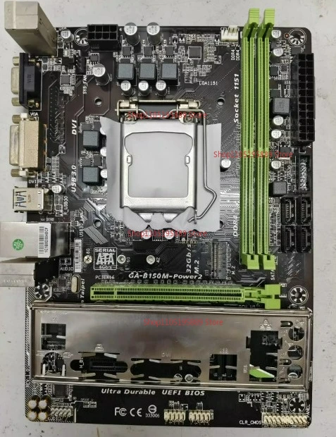 Материнская плата Gigabyte B150M-Power2, интерфейс 1151 Pin, поддержка памяти DDR4, с интерфейсом M.2, интерфейсом USB3.0, полный комплект.
Материнская плата Gigabyte B150M-Power2, интерфейс 1151 Pin, поддержка памяти DDR4, с интерфейсом M.2, интерфейсом USB3.0, полный комплект.