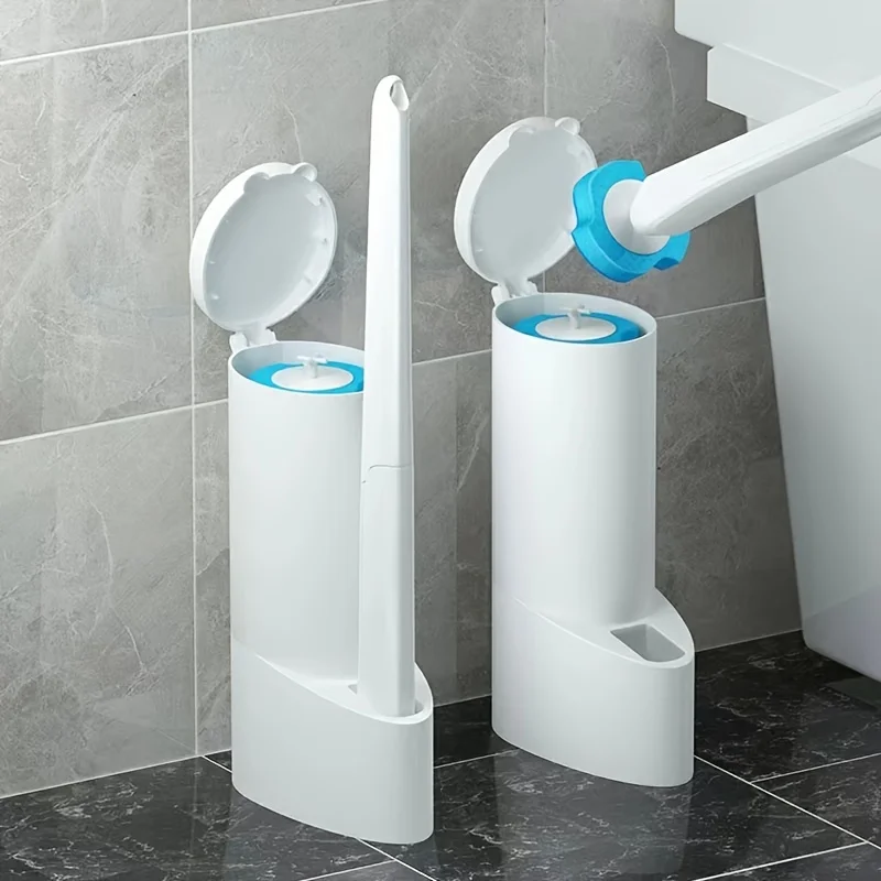 1pc Dissolving Toilet Brush Set - Effortless Stain Remover with No Dead Angles, Grip Handle, and Convenient Disposable Design fo
1pc Dissolving Toilet Brush Set - Effortless Stain Remover with No Dead Angles, Grip Handle, and Convenient Disposable Design fo