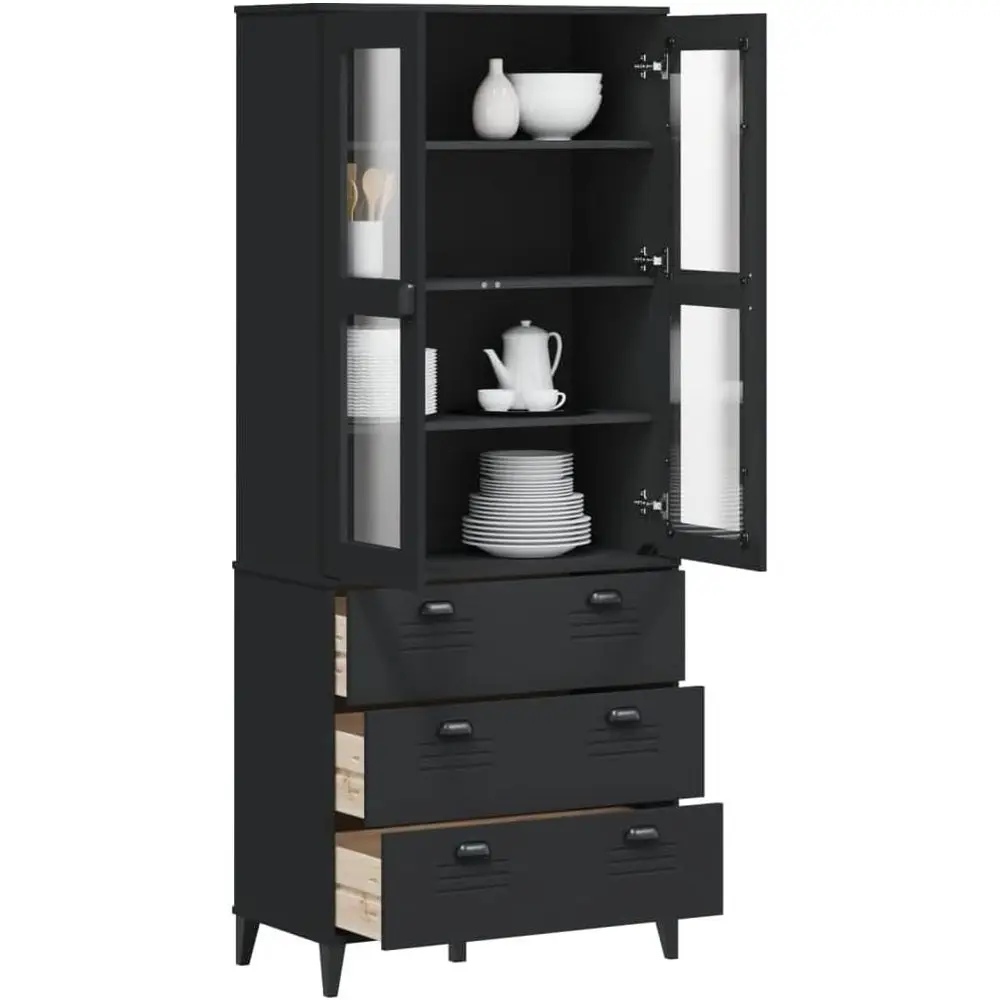 Барный шкаф из массива сосны с закаленным стеклом и регулируемыми полками для гостиной или мини-барной станции
Барный шкаф из массива сосны с закаленным стеклом и регулируемыми полками для гостиной или мини-барной станции