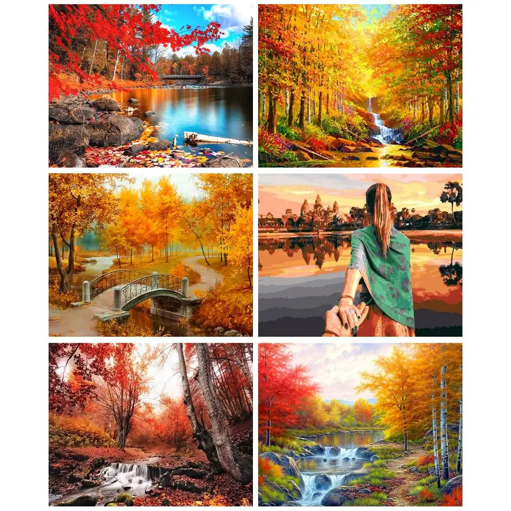 CHENISTORY DIY Pictures By Number Autumn tree scenery Kits Drawing On Canvas Painting By Numbers Hand Painted Gift Home Decor
CHENISTORY DIY Pictures By Number Autumn tree scenery Kits Drawing On Canvas Painting By Numbers Hand Painted Gift Home Decor