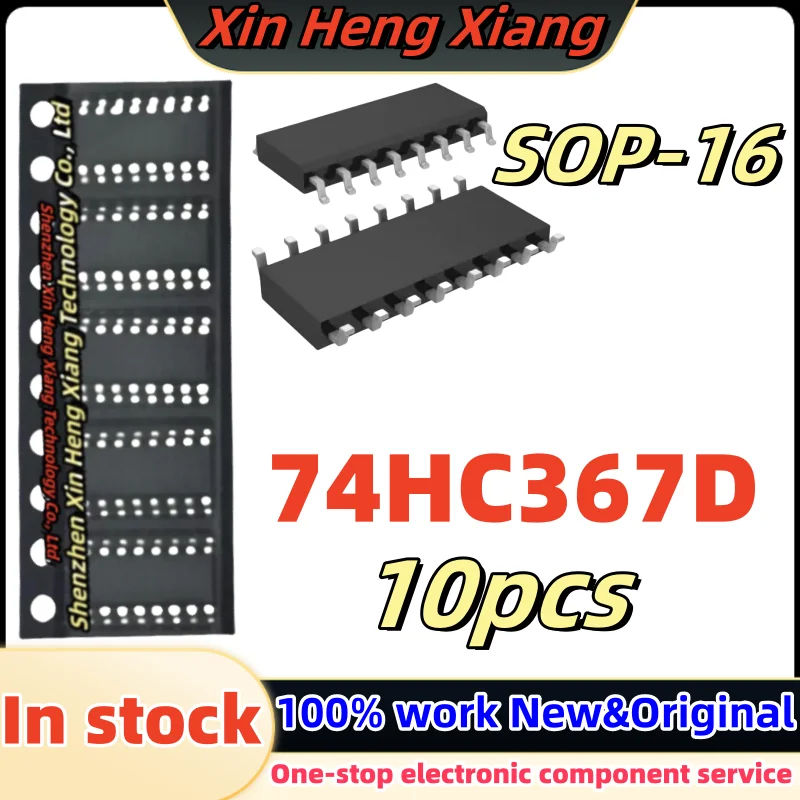 10pcs 100%New SN74HC367 74HC367D 74HC367 SN74HC367D SN74HC367DR sop-16
10pcs 100%New SN74HC367 74HC367D 74HC367 SN74HC367D SN74HC367DR sop-16