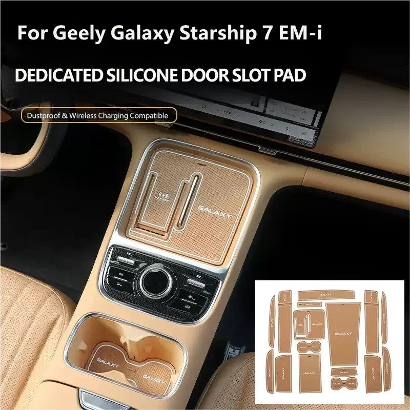 For Geely Galaxy Starship 7 EM-i Geely EX5 EM-i 2026 Anti-Slip Gate Slot Mat Non-Slip Door Groove Pad Decoration Accessories
For Geely Galaxy Starship 7 EM-i Geely EX5 EM-i 2026 Anti-Slip Gate Slot Mat Non-Slip Door Groove Pad Decoration Accessories