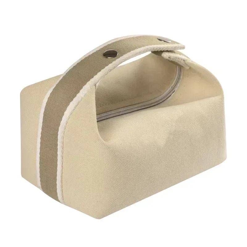Ladies' Canvas Makeup Bag Portable cosmetic bag Cosmetic Organizer Travel Essential Washroom Storage Bag
Ladies' Canvas Makeup Bag Portable cosmetic bag Cosmetic Organizer Travel Essential Washroom Storage Bag