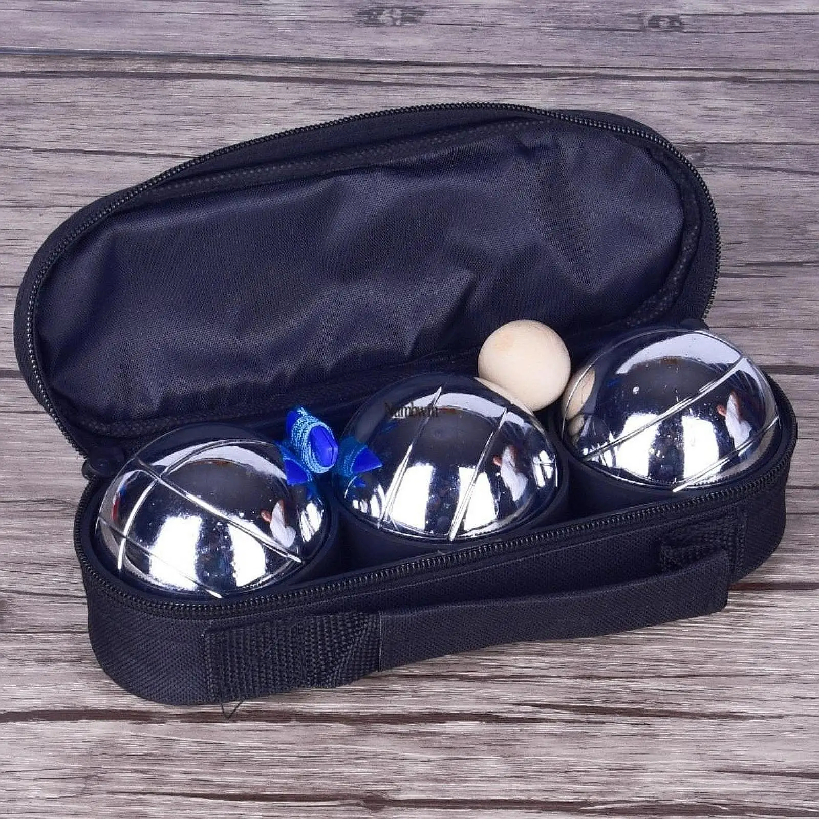 Bocce Balls Set Sport Playground Balls Boules for Gym Garden Outdoor Camping
Bocce Balls Set Sport Playground Balls Boules for Gym Garden Outdoor Camping