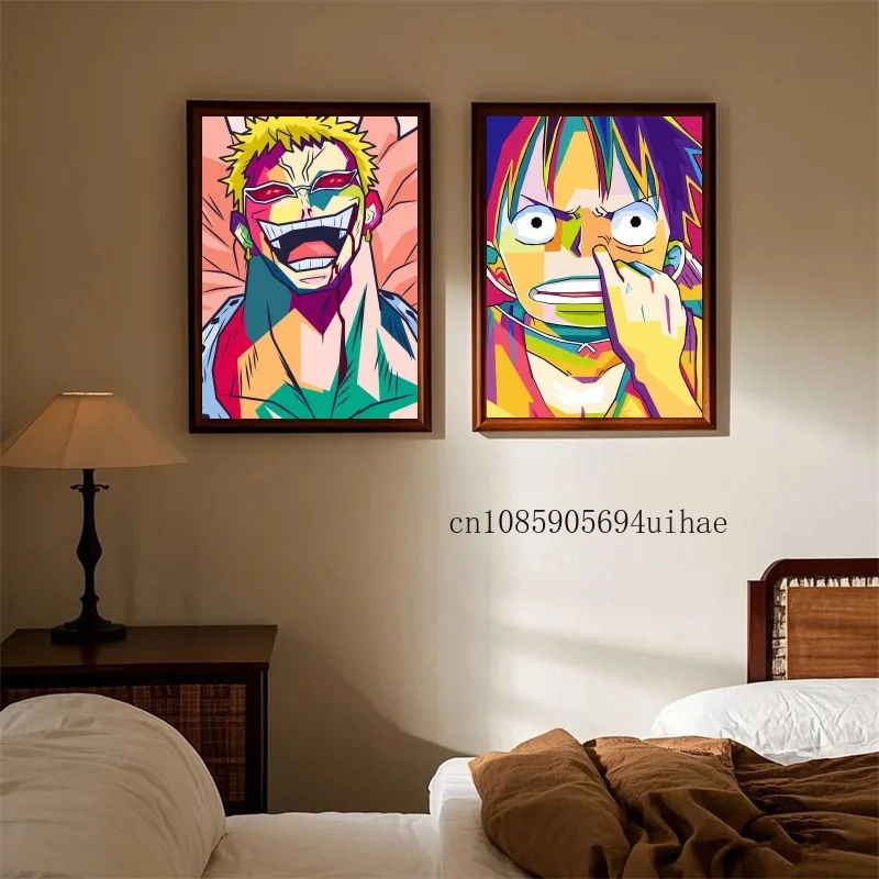Japan Anime One Piece Luffy Zoro Colorful Creative Home Poster Wall Art Canvas Decoration Painting Print HD Printing Poster Gift
Japan Anime One Piece Luffy Zoro Colorful Creative Home Poster Wall Art Canvas Decoration Painting Print HD Printing Poster Gift