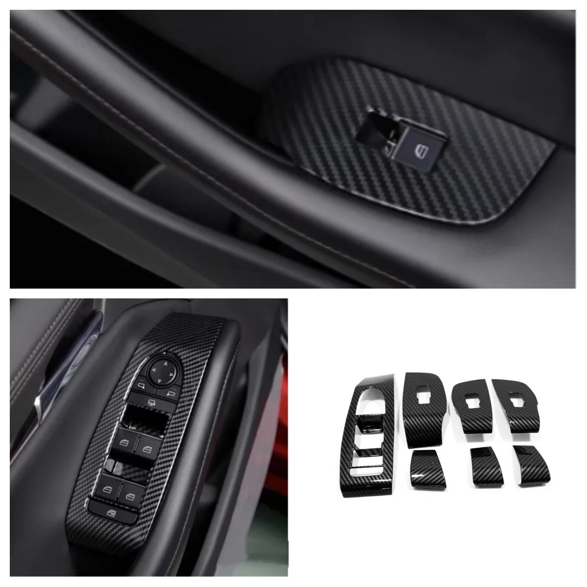 Car Window Glass Lift Switch Button Cover Trim Sticker For Mazda 3 Axela BP CX-30 DM Accessories 2020 - 2024
Car Window Glass Lift Switch Button Cover Trim Sticker For Mazda 3 Axela BP CX-30 DM Accessories 2020 - 2024