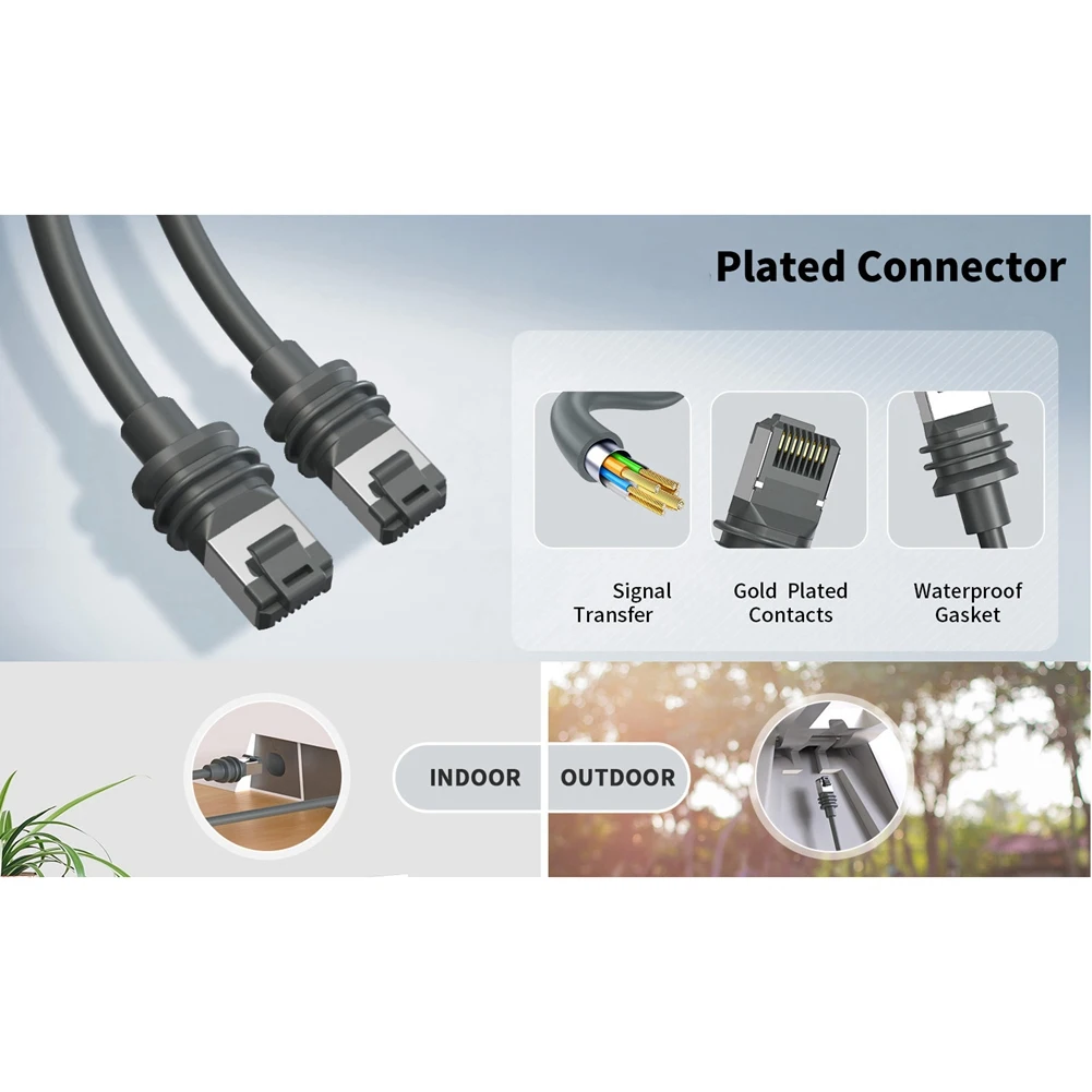 Solid 6.6FT Replacement Cable For Starlink Gen3/V3 Satellite Network Cable Waterproof Extension Cord Repair Kit
Solid 6.6FT Replacement Cable For Starlink Gen3/V3 Satellite Network Cable Waterproof Extension Cord Repair Kit