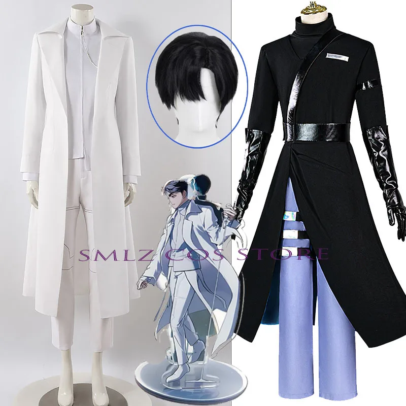 White Ivan Cosplay Anime Alien Stage Cosplay Ivan White Uniform Trench Vest Suit Black Wig Halloween Party Outfit for Man Woman
White Ivan Cosplay Anime Alien Stage Cosplay Ivan White Uniform Trench Vest Suit Black Wig Halloween Party Outfit for Man Woman