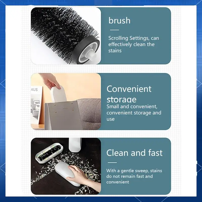 4PCS Pet Hair Remover Brush Integrated Sturdy Table Crumb Sweeper Lint Removal For Clothe Fluffs Cleaner Sticky Dog Cats
4PCS Pet Hair Remover Brush Integrated Sturdy Table Crumb Sweeper Lint Removal For Clothe Fluffs Cleaner Sticky Dog Cats