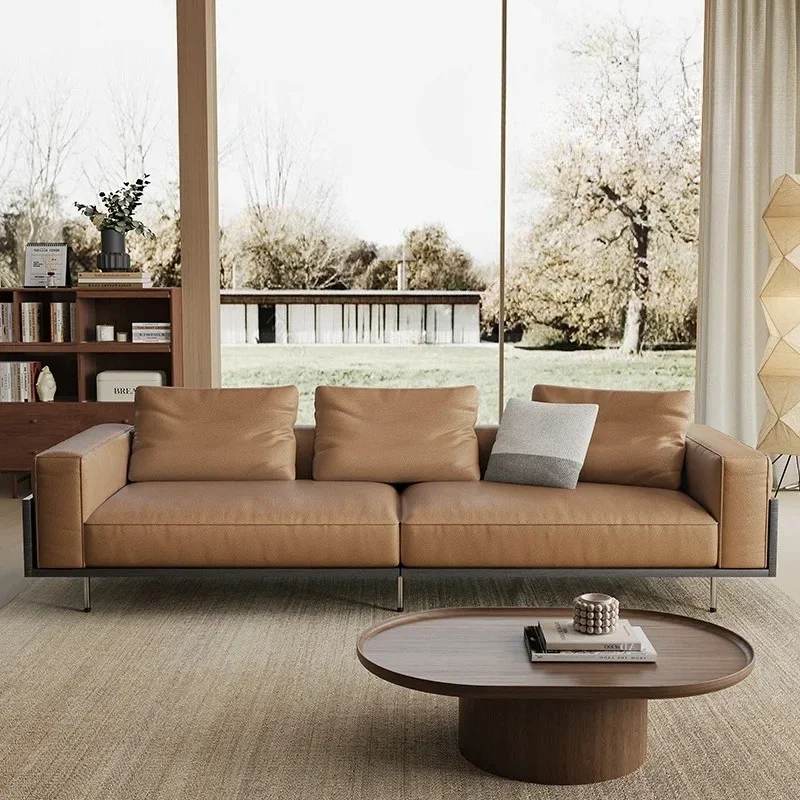 A Retro solid wood leather sofa Japanese straight row three-person medium and ancient style first-layer cowhide sofa
A Retro solid wood leather sofa Japanese straight row three-person medium and ancient style first-layer cowhide sofa