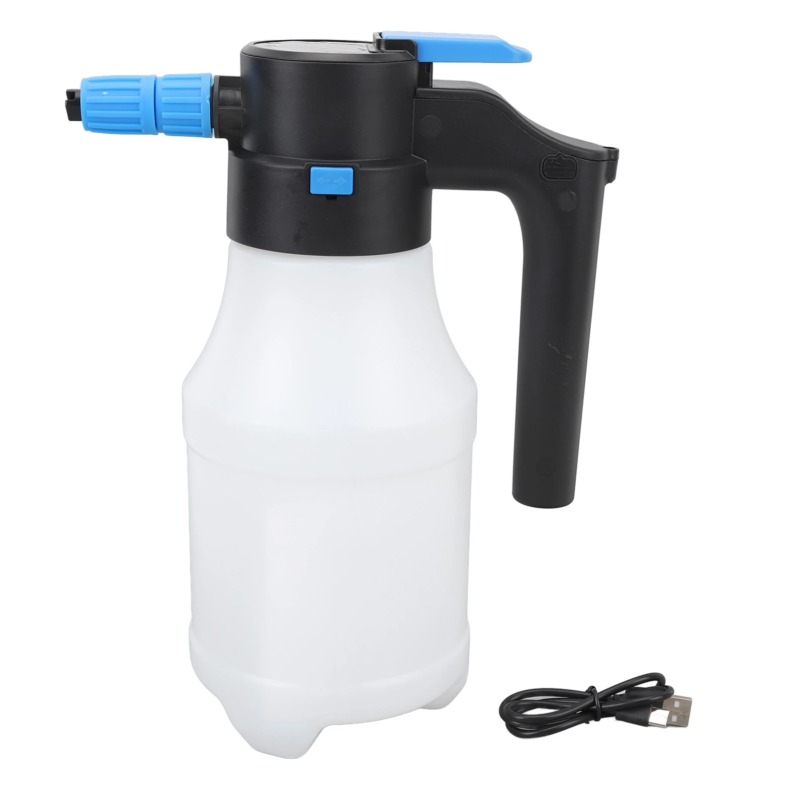 1.5L Electric Foam Sprayer USB Rechargeable Electric Pressure Car Foam Sprayer for Car Washing Garden Home Cleaning
1.5L Electric Foam Sprayer USB Rechargeable Electric Pressure Car Foam Sprayer for Car Washing Garden Home Cleaning