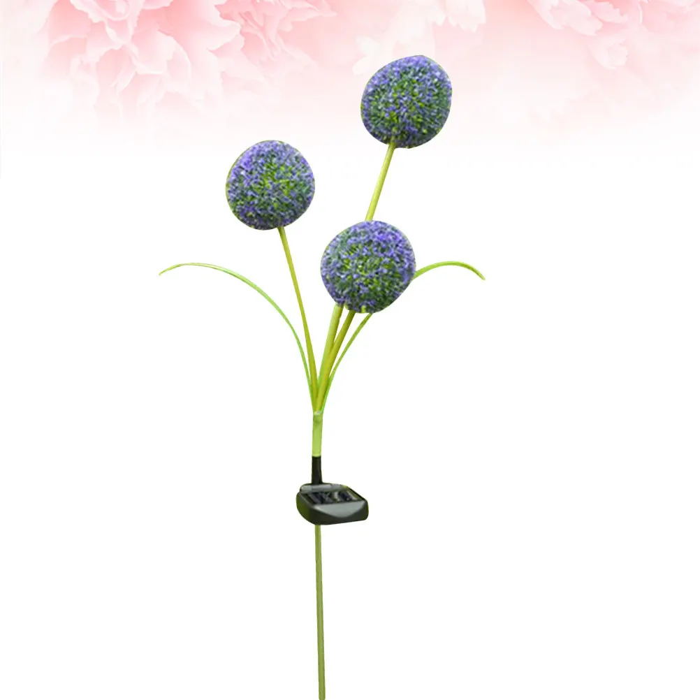 Solar Powered Lawn Lamp Led Dandelion Shaped Ground Plug Light For Garden Yard Patio Outdoor Pathway Illumination Purple
Solar Powered Lawn Lamp Led Dandelion Shaped Ground Plug Light For Garden Yard Patio Outdoor Pathway Illumination Purple