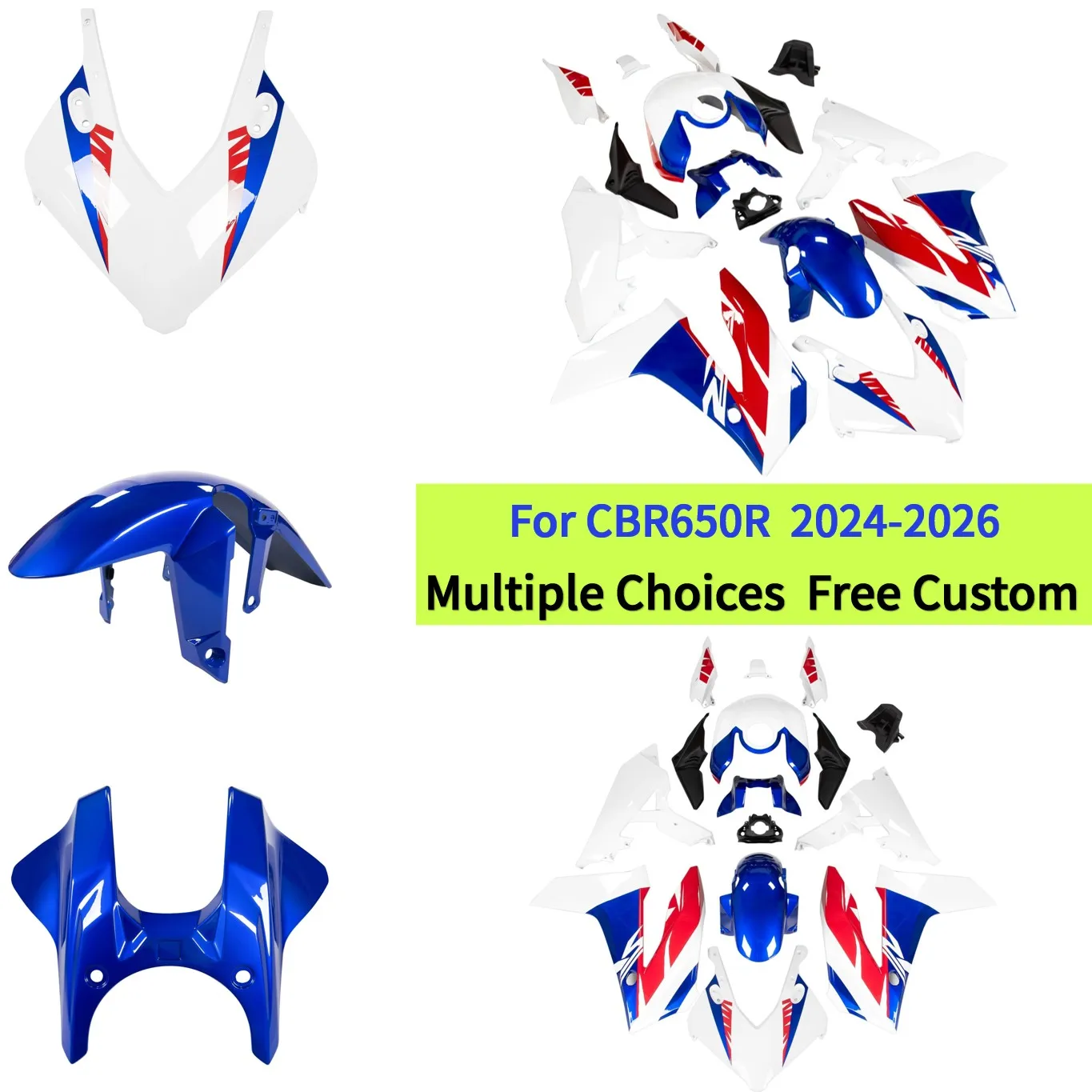 Aftermarket ABS Full Fairing Kit For Honda CBR650R 2024 2025 2026 CBR 650 R Motorcycle Bodywork Replacement
Aftermarket ABS Full Fairing Kit For Honda CBR650R 2024 2025 2026 CBR 650 R Motorcycle Bodywork Replacement