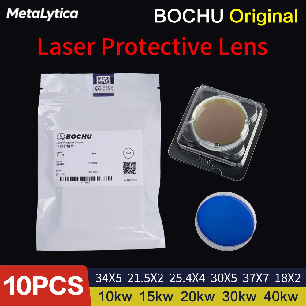 BOCI Laser Protective Lens 21.5x2 34x5 25.4x4 15kw 20KW 30KW For BOCI Fiber Laser Cutting Machine Head lens BLT421 441 641
BOCI Laser Protective Lens 21.5x2 34x5 25.4x4 15kw 20KW 30KW For BOCI Fiber Laser Cutting Machine Head lens BLT421 441 641