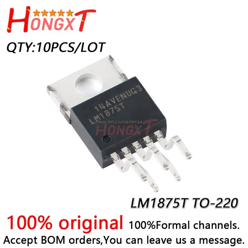10 шт. 100% новый оригинальный аудиоусилитель LM1875T/NOPB LM1875T LM1875 TO-220.
10 шт. 100% новый оригинальный аудиоусилитель LM1875T/NOPB LM1875T LM1875 TO-220.