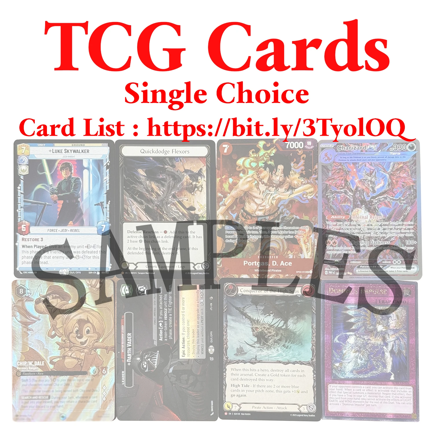 Карты для настольных игр, одиночный выбор TCG Proxy Cards PKM/Lorcana/YGO/FAB/OPCG/SW Top Quanlity, бумажные карты с черным сердечником, коллекционные карты
Карты для настольных игр, одиночный выбор TCG Proxy Cards PKM/Lorcana/YGO/FAB/OPCG/SW Top Quanlity, бумажные карты с черным сердечником, коллекционные карты