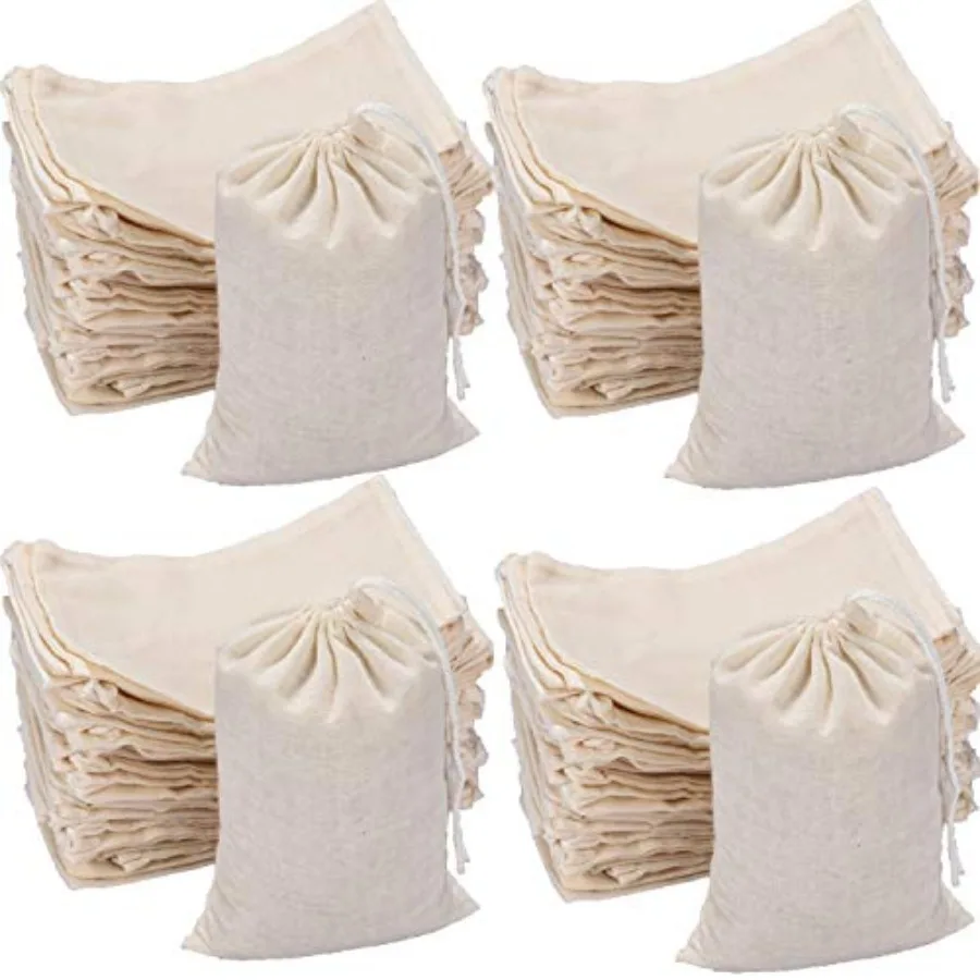 Pcs Cotton Muslin Bags with Drawstring Reusable Cloth Sachet Pouch Empty Gift Canvas Bags Bulk for Jewelry Home Party Favors 4
Pcs Cotton Muslin Bags with Drawstring Reusable Cloth Sachet Pouch Empty Gift Canvas Bags Bulk for Jewelry Home Party Favors 4