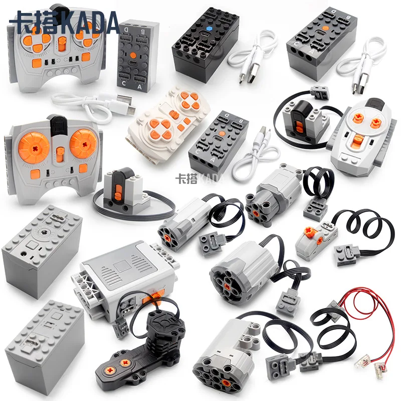 Compatible power pack building block motor monster motor lithium battery splicing toy PF technology spare parts set
Compatible power pack building block motor monster motor lithium battery splicing toy PF technology spare parts set