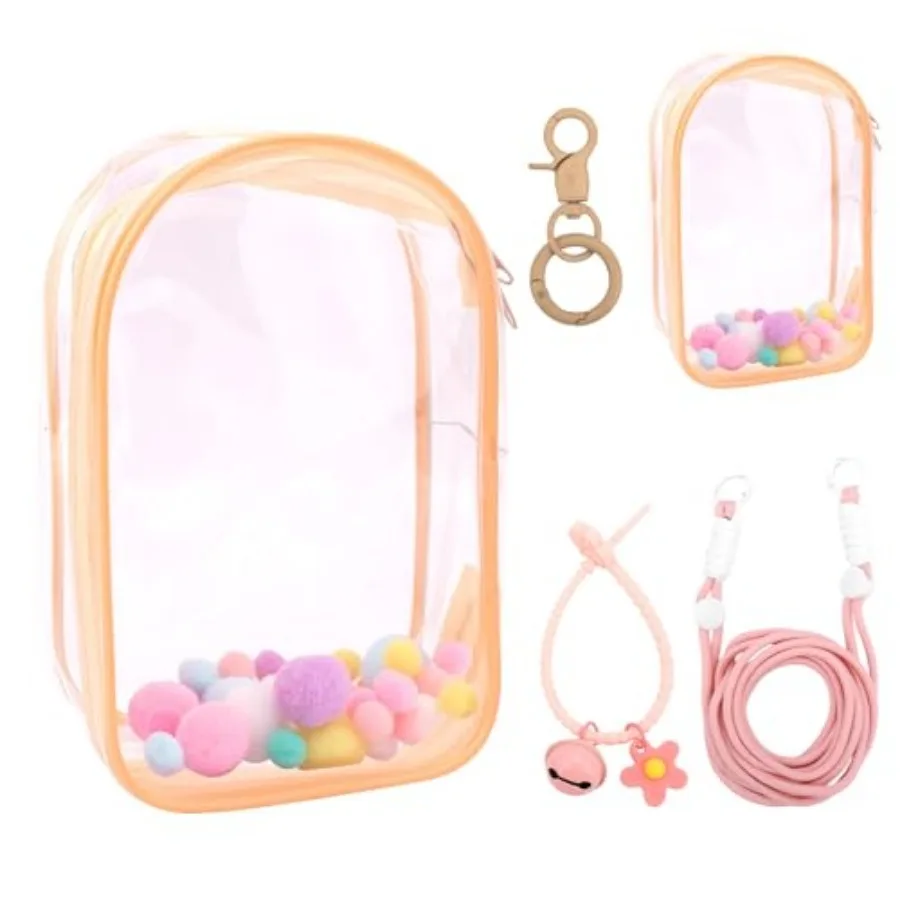 Clear Figure Display Case, Protective Case for Plush Doll Storage Bag Holder Portable Crossbody PVC Hanging Doll Cover Pouch wi
Clear Figure Display Case, Protective Case for Plush Doll Storage Bag Holder Portable Crossbody PVC Hanging Doll Cover Pouch wi