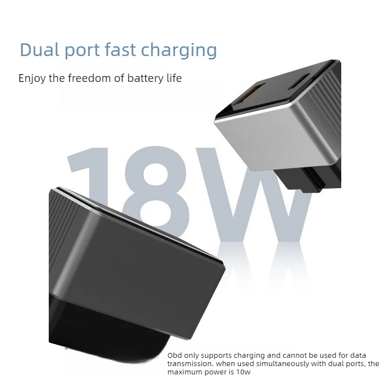 2026 Applicable to Tesla Model 3 Y Refreshed Version OBD II Car Charger Fast Charging USB Power Adapter for Smartphones and
2026 Applicable to Tesla Model 3 Y Refreshed Version OBD II Car Charger Fast Charging USB Power Adapter for Smartphones and