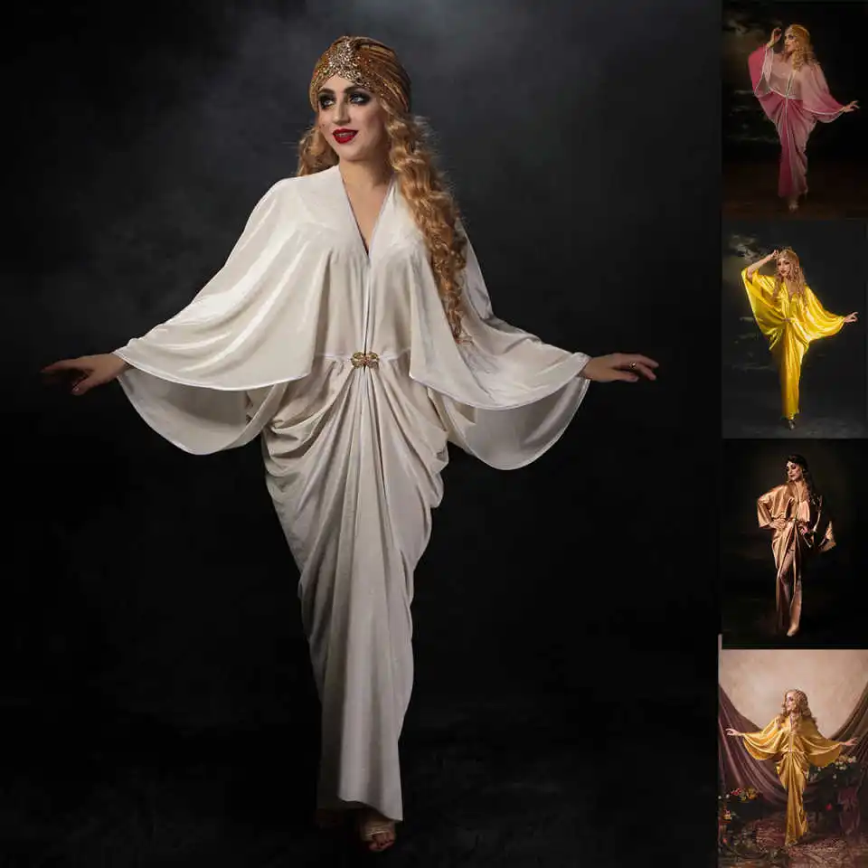 Elegant Pajamas Dresses Women Robe Nightgown Bridal Bathrobe Maternity Dressing Gown for Photography Custom Made
Elegant Pajamas Dresses Women Robe Nightgown Bridal Bathrobe Maternity Dressing Gown for Photography Custom Made