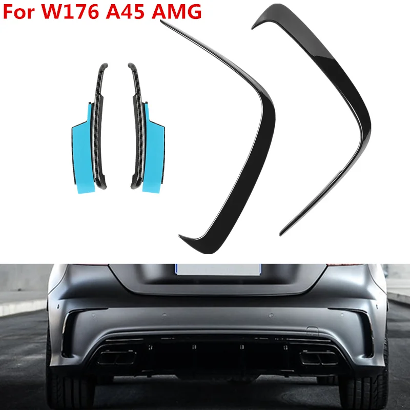 Rear Bumper Canards Splitter Trim Fender Flare Extension Wheel Eyebrow For Mercedes Benz W176 A180 A200 A250 A45 AMG 2014-2018
Rear Bumper Canards Splitter Trim Fender Flare Extension Wheel Eyebrow For Mercedes Benz W176 A180 A200 A250 A45 AMG 2014-2018