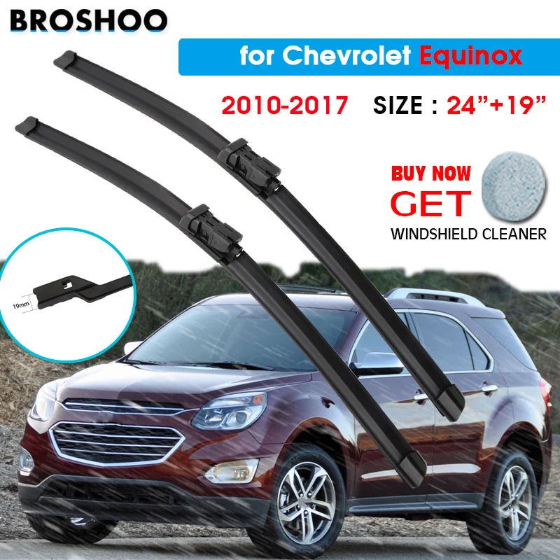Car Wiper Blade For Chevrolet Equinox 24"+19" 2010-2017 Auto Windscreen Windshield Wiper Blade Window Fit Push Button Arm
Car Wiper Blade For Chevrolet Equinox 24"+19" 2010-2017 Auto Windscreen Windshield Wiper Blade Window Fit Push Button Arm