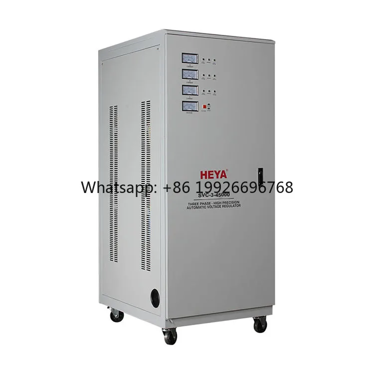 Industrial Servo 45KVA Three Phase 380V 1.5% 3.5% AC Power Voltage Automatic Regulators Stabilisateur Pure Sine Wave
Industrial Servo 45KVA Three Phase 380V 1.5% 3.5% AC Power Voltage Automatic Regulators Stabilisateur Pure Sine Wave