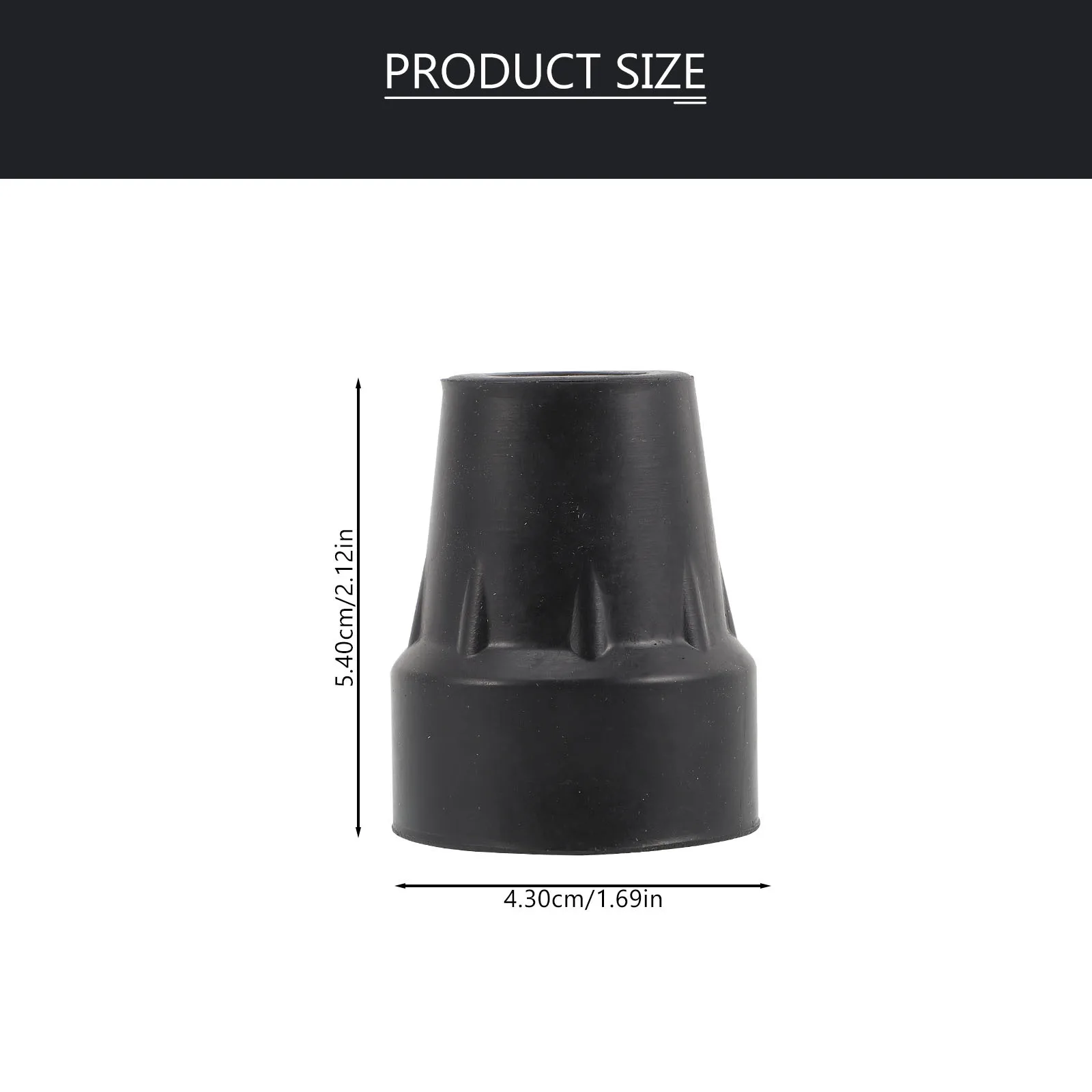 4 шт., износостойкие резиновые насадки для трости, 19 мм, противоскользящие черные колпачки для трости, замена металлических деревянных столбов
4 шт., износостойкие резиновые насадки для трости, 19 мм, противоскользящие черные колпачки для трости, замена металлических деревянных столбов