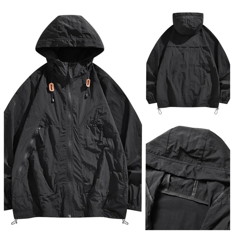 Outdoor Fishing Casual Ice Silk Quick Drying Sun Protection Suit for Couples Lightweight Breathable UV Resistant Casual Jacket
Outdoor Fishing Casual Ice Silk Quick Drying Sun Protection Suit for Couples Lightweight Breathable UV Resistant Casual Jacket