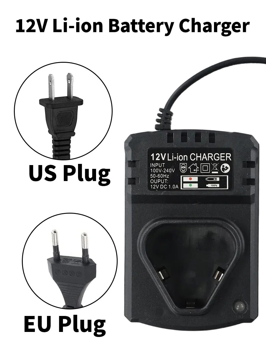 12 V DC US/EU Li-ion Rechargeable Chargers Support 110-240 V For Electrical Drill Charger
12 V DC US/EU Li-ion Rechargeable Chargers Support 110-240 V For Electrical Drill Charger
