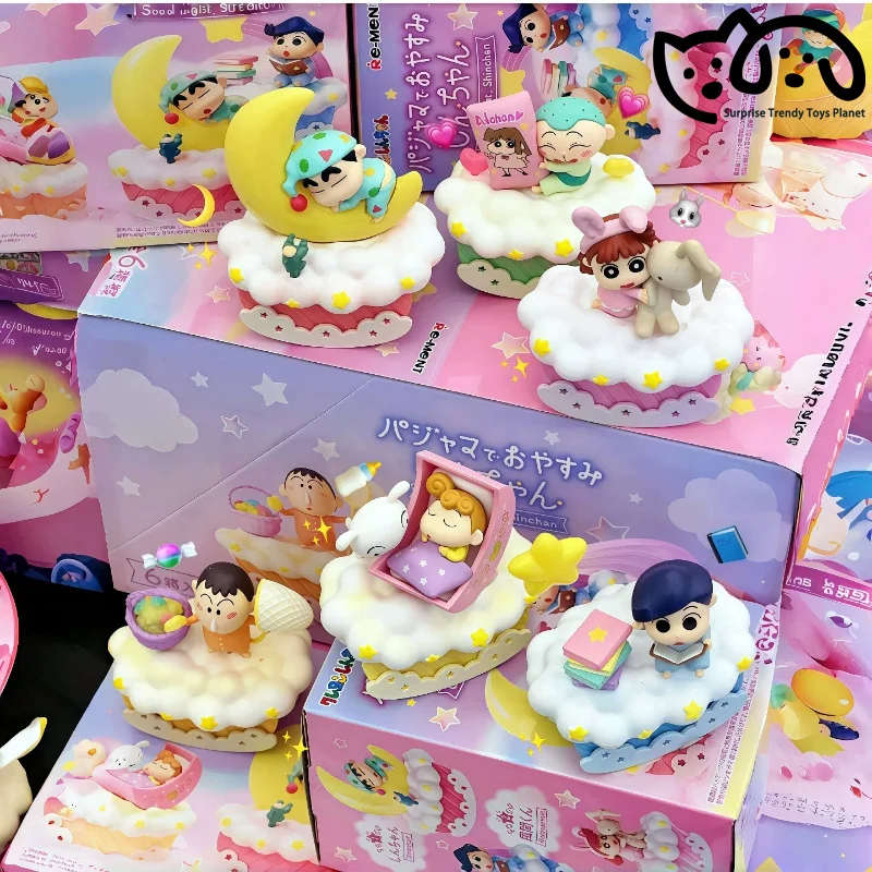 Cute Shinchan Blind Box Toys Good Night Dream Scene Surprise Blind Box Toy Birthday Gift Desktop Decoration Adult Collection
Cute Shinchan Blind Box Toys Good Night Dream Scene Surprise Blind Box Toy Birthday Gift Desktop Decoration Adult Collection