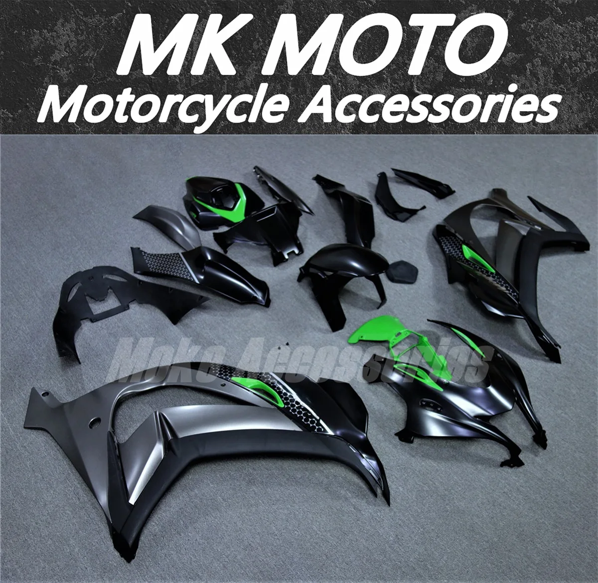 Fairings Kit Fit For zx-10r 2016 2017 2018 2019 2020 Ninja Bodywork Set High quality ABS injection Black Green
Fairings Kit Fit For zx-10r 2016 2017 2018 2019 2020 Ninja Bodywork Set High quality ABS injection Black Green
