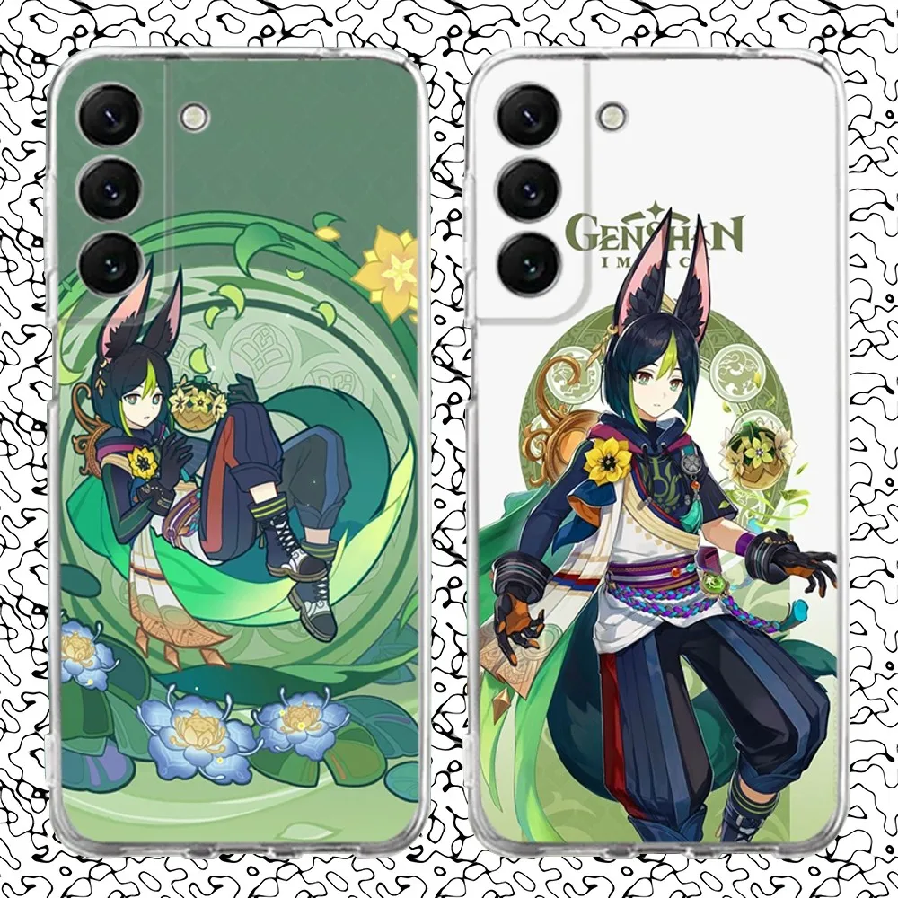 Genshin Impact Tighnari Phone Case Silicone For Samsung S30,S23,21,22,20 Ultra,S20 FE lite,S10,9,PIus Note20ultra Cover Clear
Genshin Impact Tighnari Phone Case Silicone For Samsung S30,S23,21,22,20 Ultra,S20 FE lite,S10,9,PIus Note20ultra Cover Clear