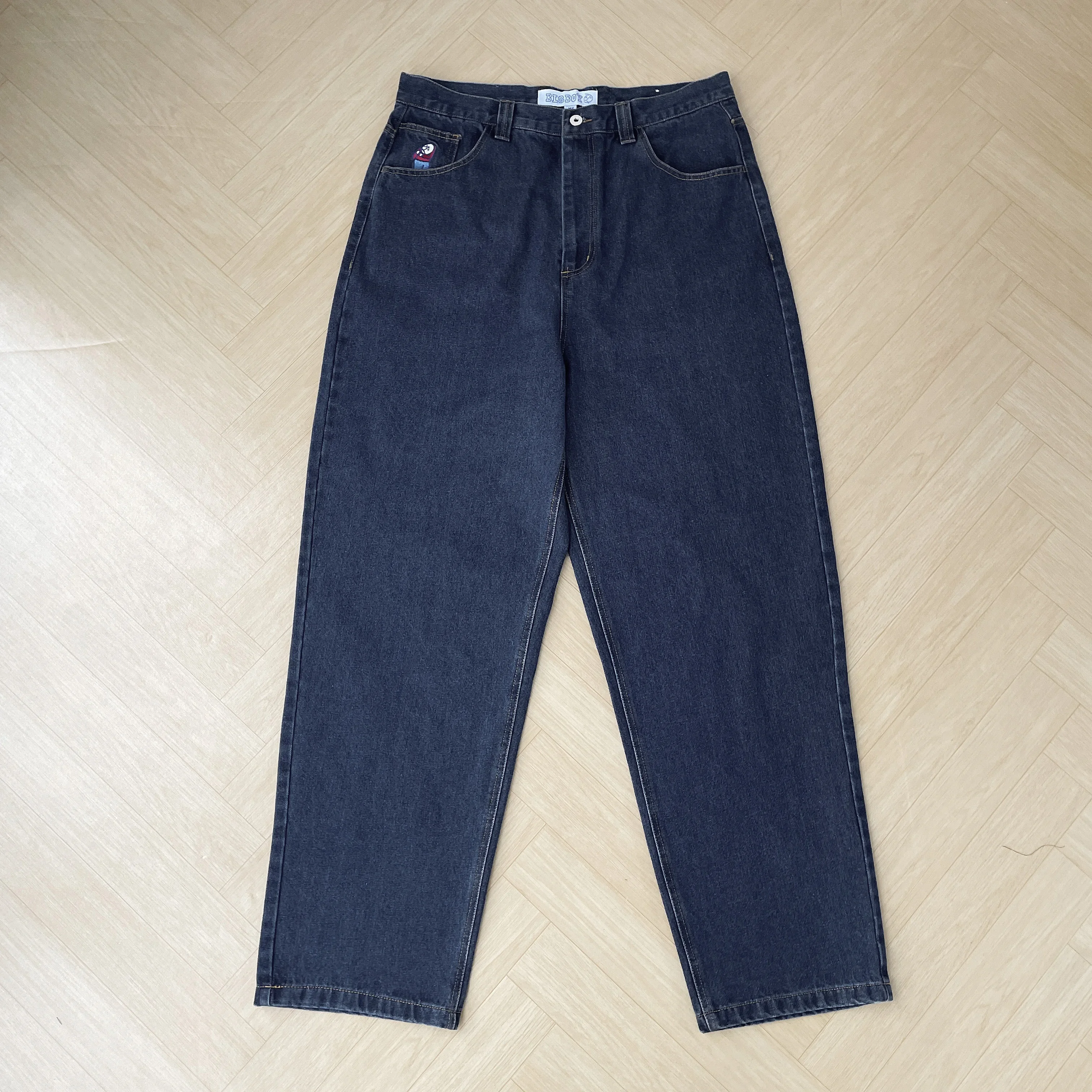 Streetwear Baggy Jeans Embroidery Y2K Big Baggy Boy Jeans for Men Denim Leisure Denim Pants Women Jeans Mujer Hot
Streetwear Baggy Jeans Embroidery Y2K Big Baggy Boy Jeans for Men Denim Leisure Denim Pants Women Jeans Mujer Hot