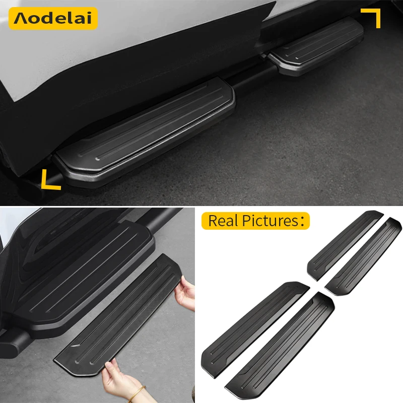 2Pcs Side step cover stainless steel panel protection cover plate for Land Rover Defender 90 110 130 2020-2025 Car Accessories
2Pcs Side step cover stainless steel panel protection cover plate for Land Rover Defender 90 110 130 2020-2025 Car Accessories