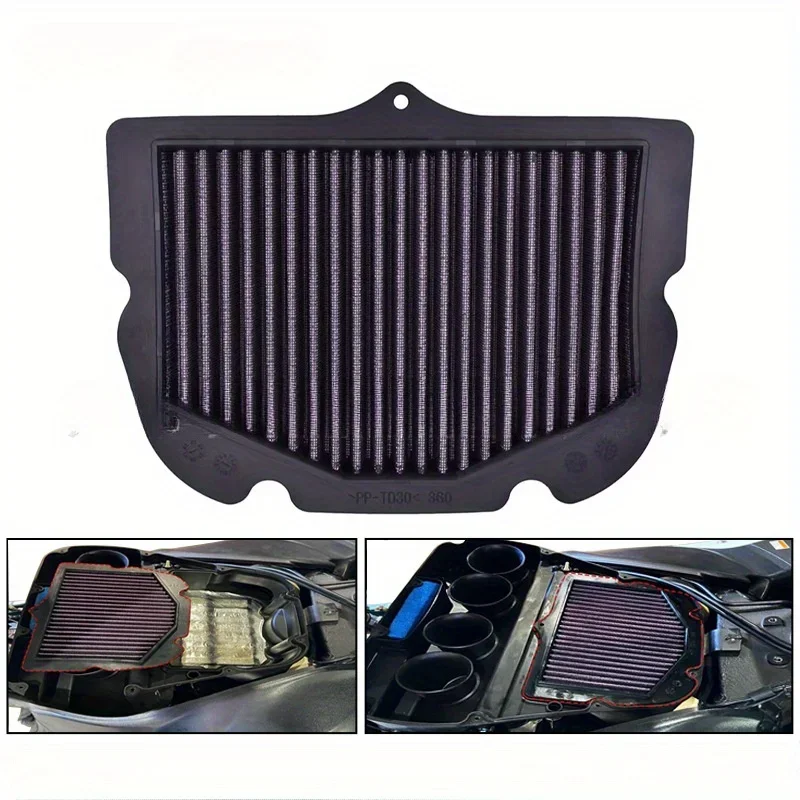 Fit, High-Flow Air Filter for Suzuki GSX1300R Hayabusa 2008-2019 - Durable ABS, Trapezoidal Shape, Motorcycle Accessory
Fit, High-Flow Air Filter for Suzuki GSX1300R Hayabusa 2008-2019 - Durable ABS, Trapezoidal Shape, Motorcycle Accessory
