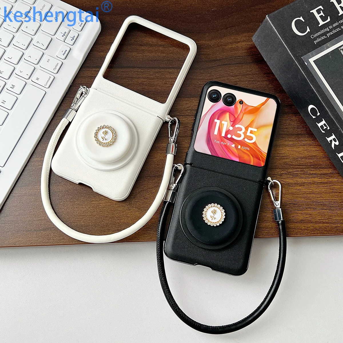 Магнитный чехол для телефона из искусственной кожи с подставкой, жесткий защитный чехол для ПК для Motorola Razr 40 50 60 Ultra 2025 В комплект входит ремешок на руку
Магнитный чехол для телефона из искусственной кожи с подставкой, жесткий защитный чехол для ПК для Motorola Razr 40 50 60 Ultra 2025 В комплект входит ремешок на руку