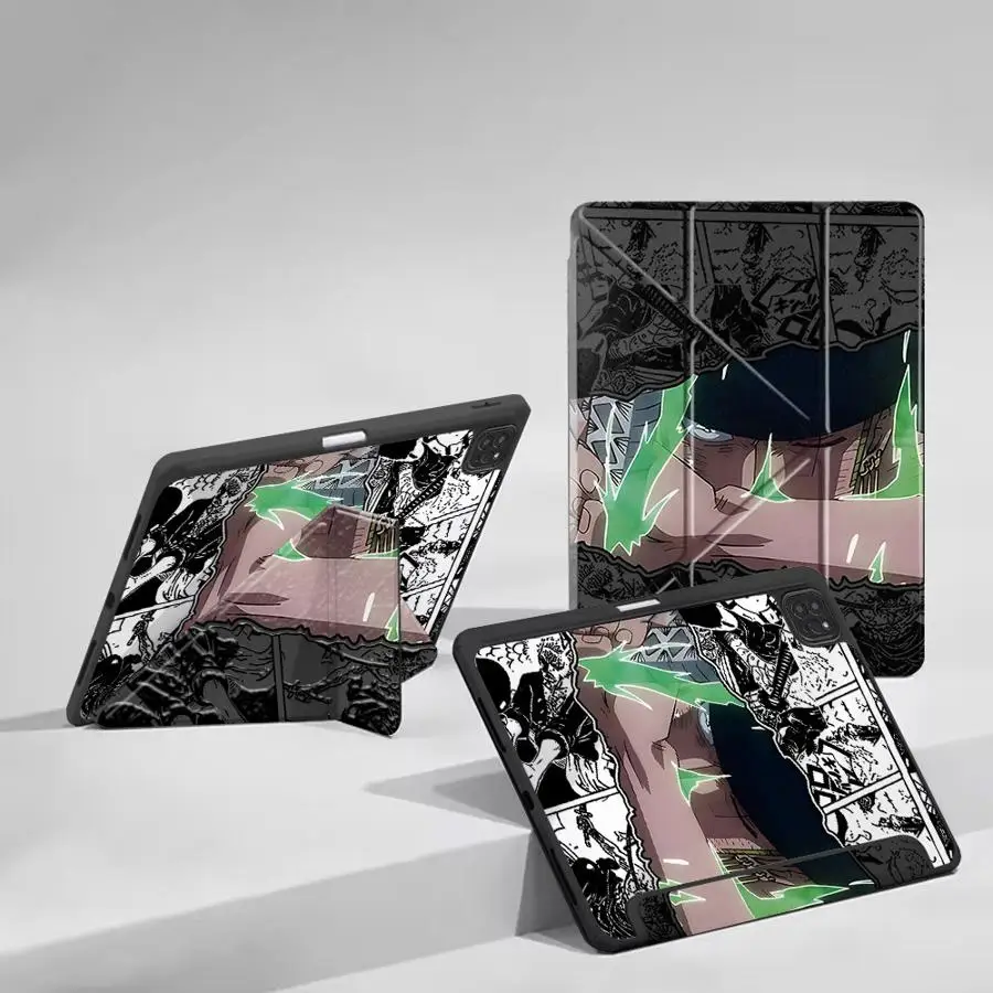 Чехол-подставка для планшетов iPad Mini 6, 7, Pro 11, 10, 9, 8, 7-го поколения, 12.9 дюймов, Air 4, 5, M3, M2, M4, 11 дюймов, Pro 2025, Zoro, цельный, P-Piece
Чехол-подставка для планшетов iPad Mini 6, 7, Pro 11, 10, 9, 8, 7-го поколения, 12.9 дюймов, Air 4, 5, M3, M2, M4, 11 дюймов, Pro 2025, Zoro, цельный, P-Piece