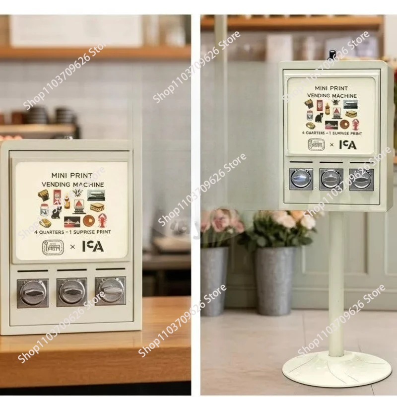 Tattoo sticker self-service vending machine, twist card machine, slot machine, 3 heads
Tattoo sticker self-service vending machine, twist card machine, slot machine, 3 heads