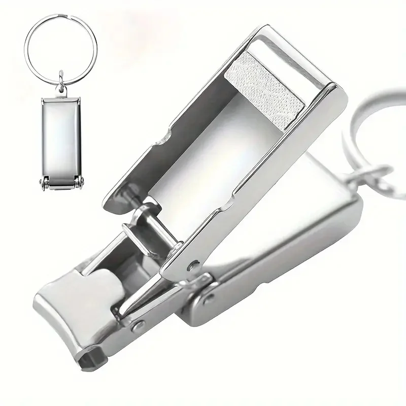 1Pc Keychain Portable Stainless Steel Nail Clippers Folding Fingernail Clipper Ideal for Travel&home Manicure&Pedicure Care Tool
1Pc Keychain Portable Stainless Steel Nail Clippers Folding Fingernail Clipper Ideal for Travel&home Manicure&Pedicure Care Tool