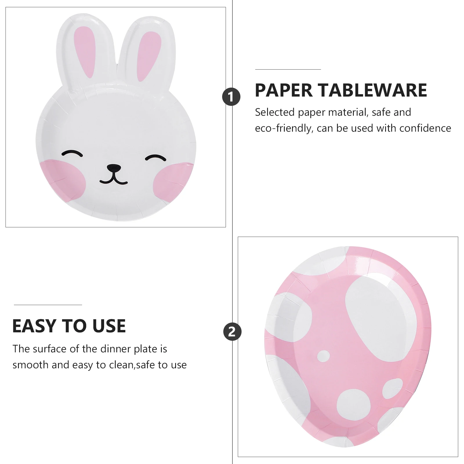 Party Decoration Set Picnic Paper Tableware Supply Festival Dinnerware Rabbit Dessert
Party Decoration Set Picnic Paper Tableware Supply Festival Dinnerware Rabbit Dessert