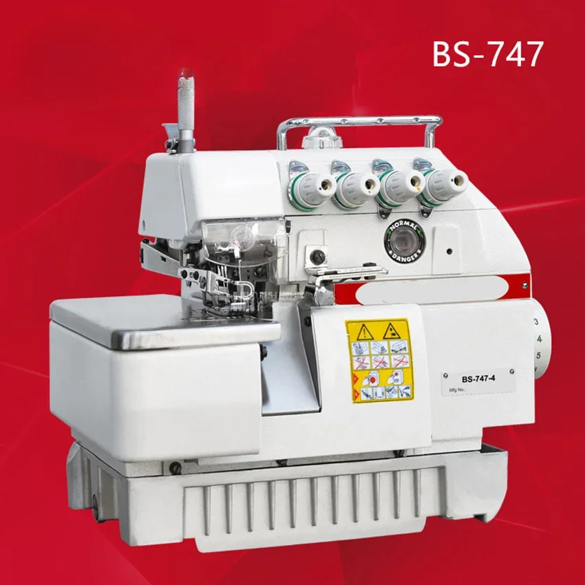 A High-speed Overlock Overedge Sewing Machine Low Noise Auto Lubricating Max Speed 6000rpm Professional Sewing Machine
A High-speed Overlock Overedge Sewing Machine Low Noise Auto Lubricating Max Speed 6000rpm Professional Sewing Machine