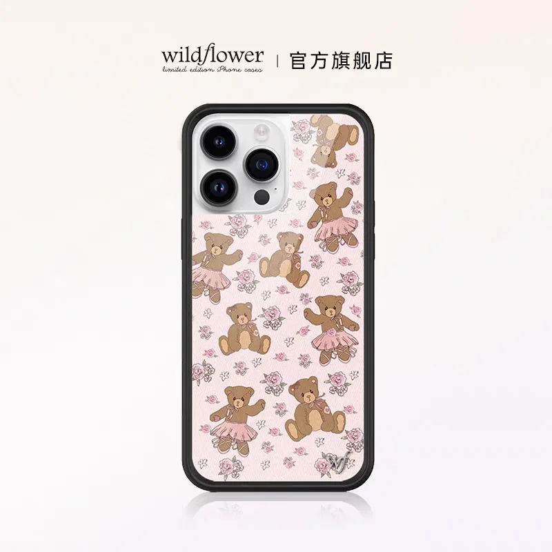 Wildflower x Bear-y Ballet Girls Phone Case for iPhone 12 13 14 15 16 Pro Max Plus 16Pro wf Pink Bears skirt Cover Cases
Wildflower x Bear-y Ballet Girls Phone Case for iPhone 12 13 14 15 16 Pro Max Plus 16Pro wf Pink Bears skirt Cover Cases