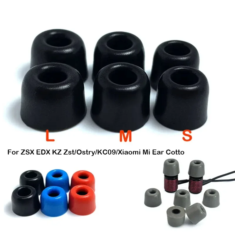 2Pairs Memory Foam Ear Tips T200 4.5mm Earplugs For KZ ZS10 PRO,KZ EDX, SOUNDPEATS H1 Headset Earphones Enhanced Bass Ear Pads
2Pairs Memory Foam Ear Tips T200 4.5mm Earplugs For KZ ZS10 PRO,KZ EDX, SOUNDPEATS H1 Headset Earphones Enhanced Bass Ear Pads