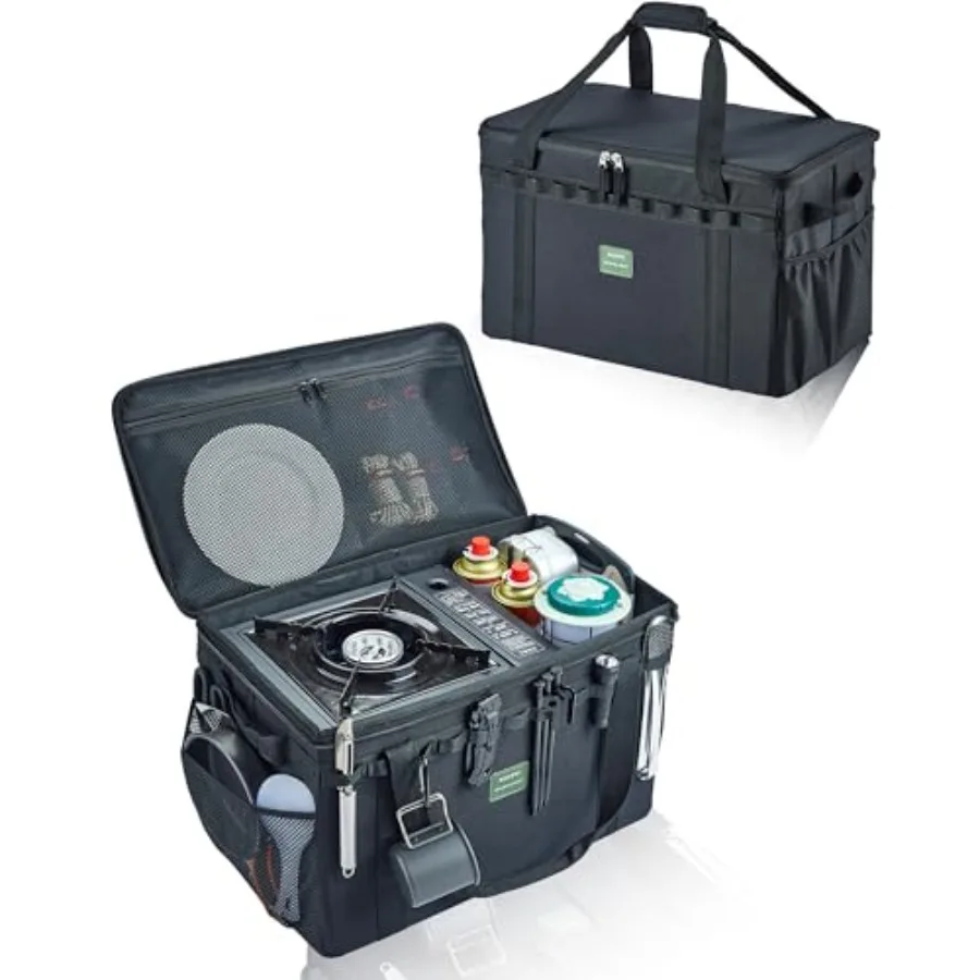 Tactical Camping Storage Bag 40L Heavy Duty Duffel with Waterproof Bottom, Collapsible Organizer with 2 Adjustable Dividers, 60
Tactical Camping Storage Bag 40L Heavy Duty Duffel with Waterproof Bottom, Collapsible Organizer with 2 Adjustable Dividers, 60